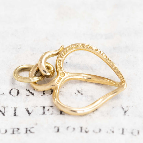 Vintage Paloma Picasso Apple Heart Charm, by Tiffany & Co.