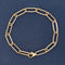 Vintage Paper Clip Chain Bracelet