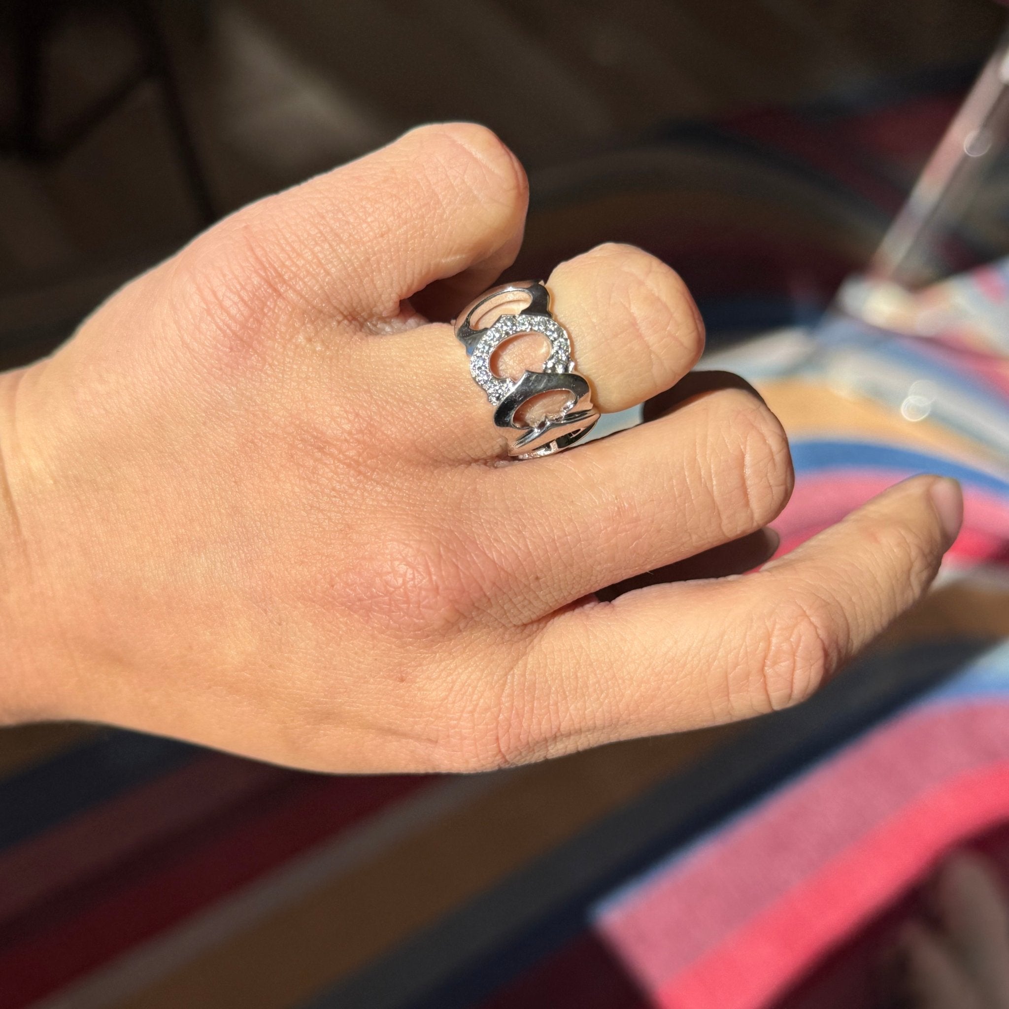 Vintage Paris C de Cartier Band, by Cartier