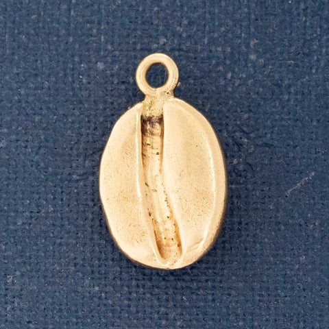 Vintage Petite Coffee Bean Charm