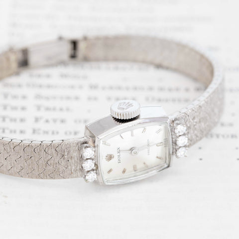 Vintage Petite Diamond Ladies Watch, by Rolex
