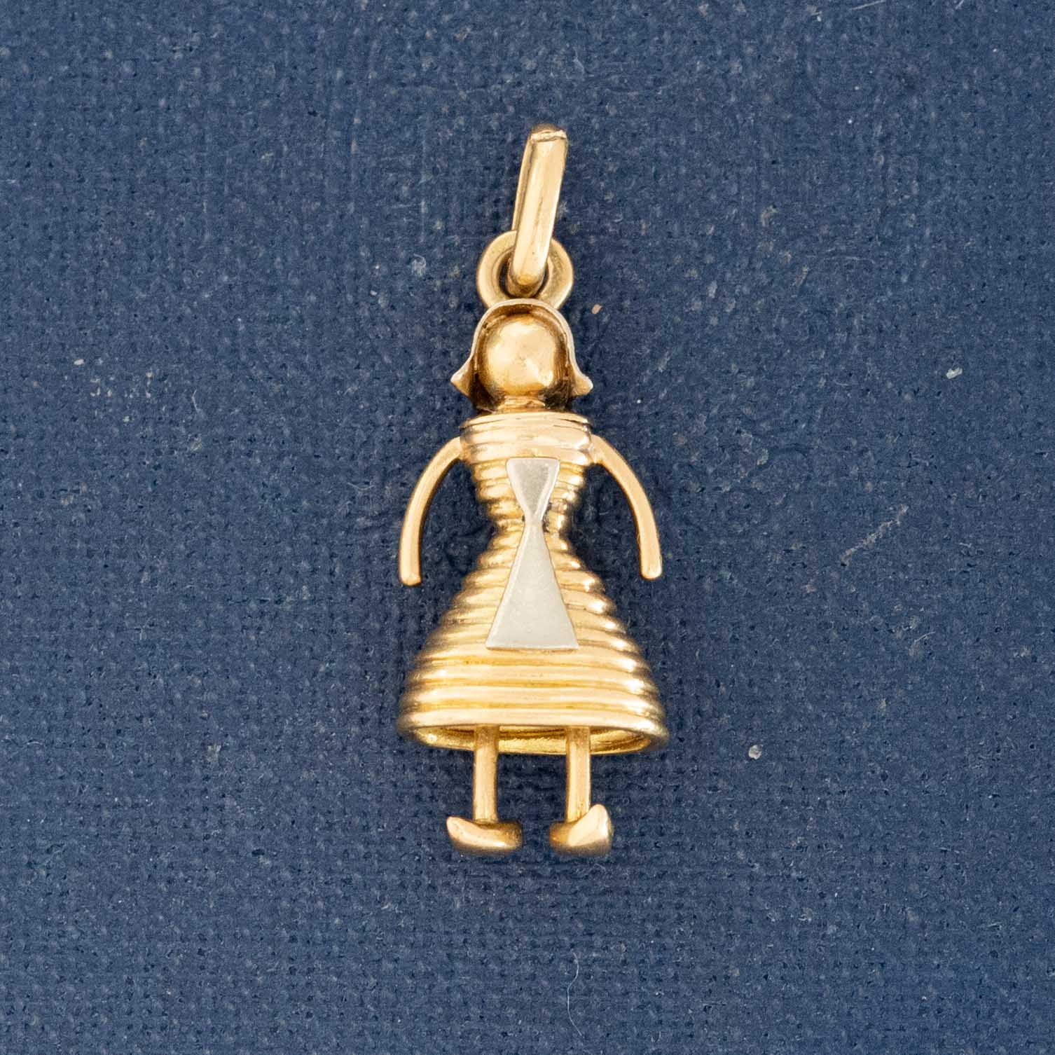 Vintage "Petite Fille" (Little Girl) Charm, French