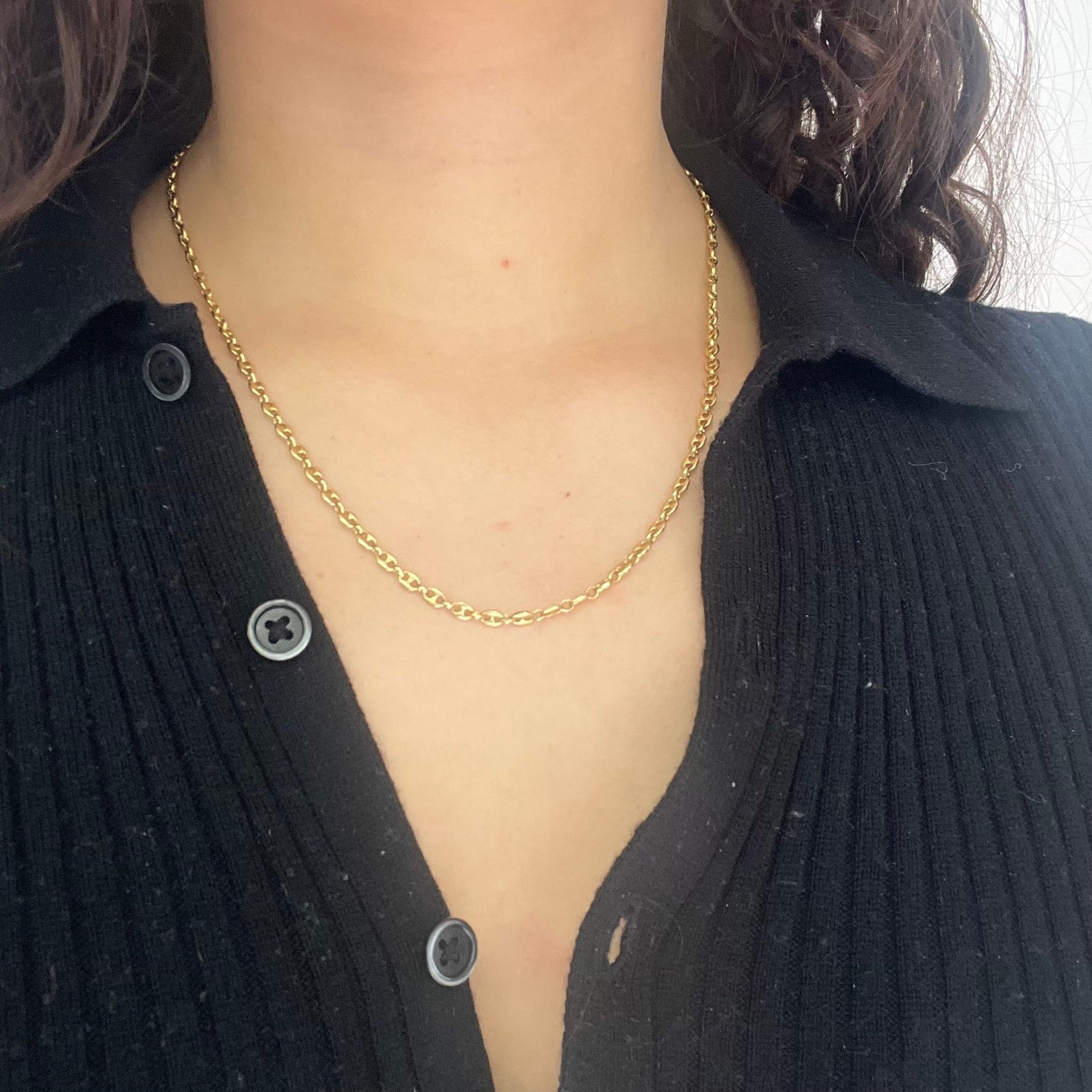 Vintage Petite Mariner Link Chain