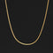 Vintage Petite Snake Chain Necklace, Italian