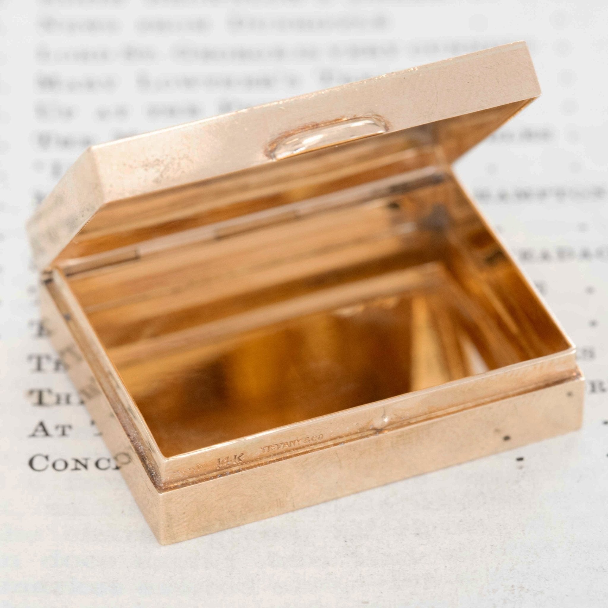 Vintage Pill Box, by Tiffany & Co.