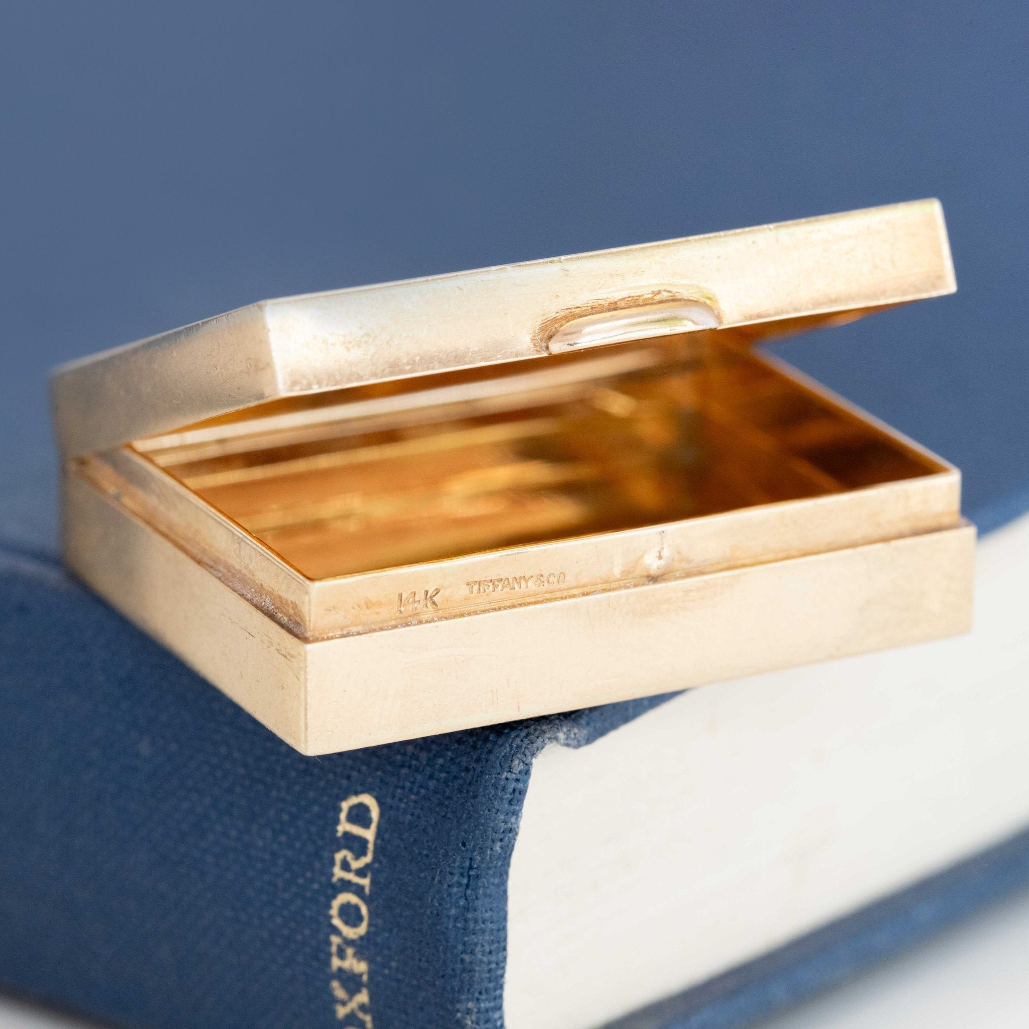 衛生日用品 Tiffany & Co.Vintage Pill Case Tiffany & Co. Double Pill Box Pillbox Trinket Snuff Box Vintage in