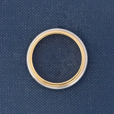 Vintage Platinum & Gold Band, by Tiffany & Co.