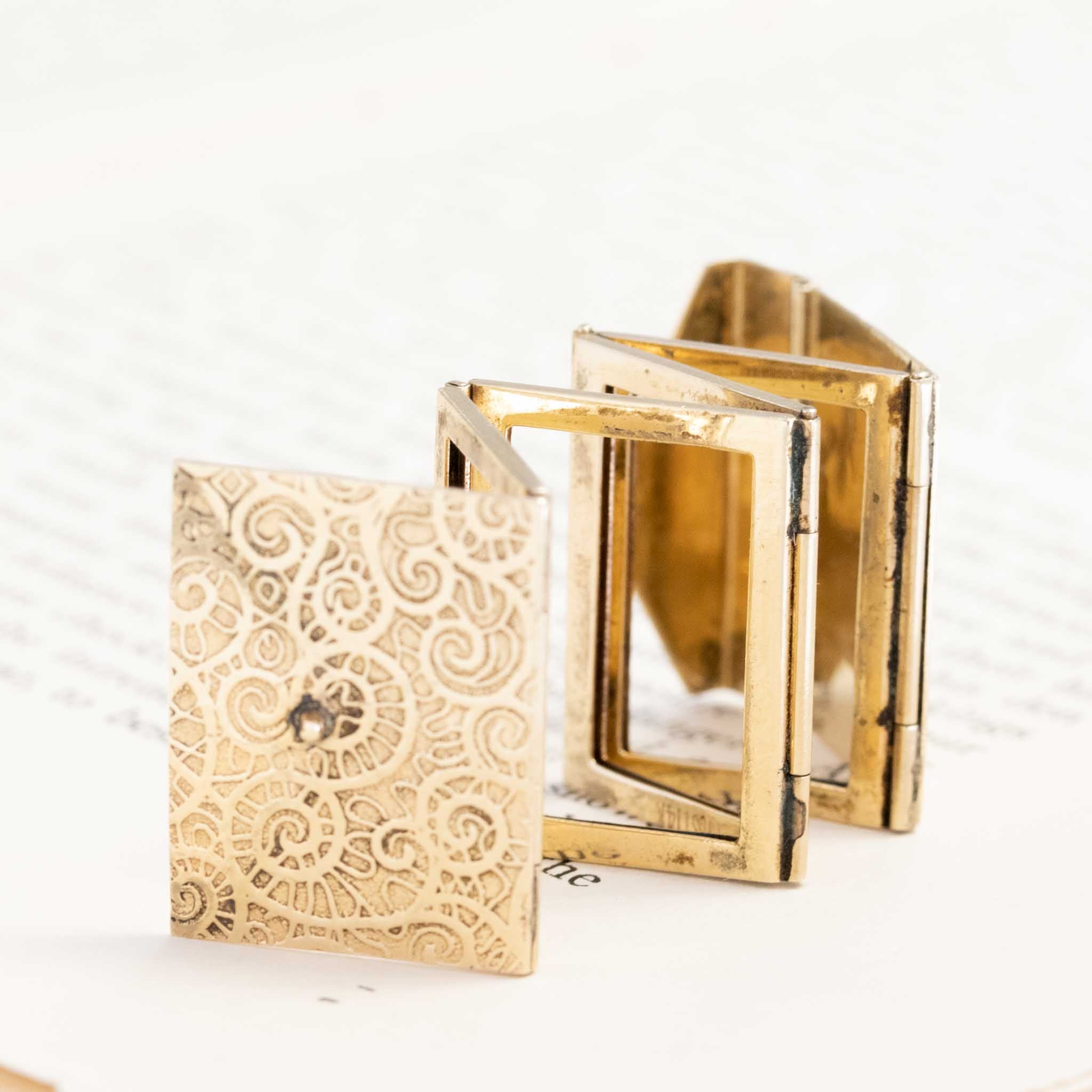 Vintage Portfolio Locket Pendant