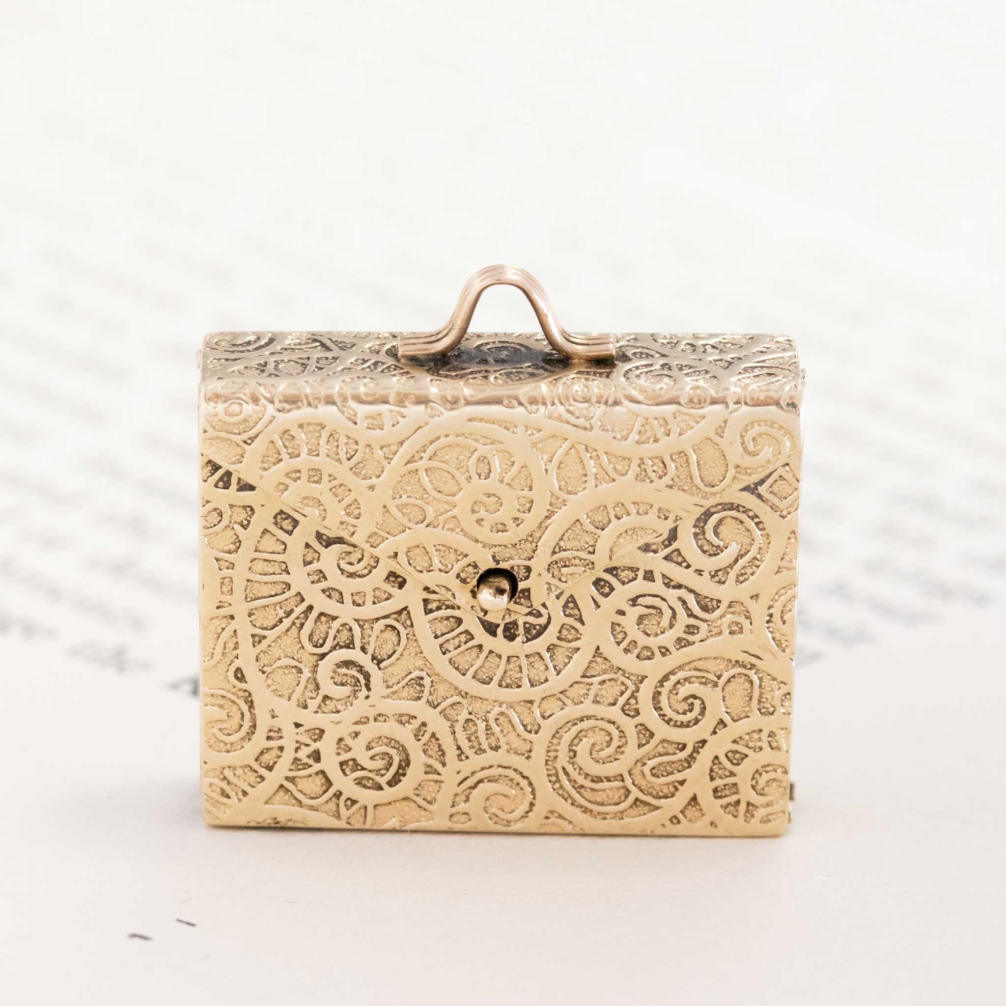 Vintage Portfolio Locket Pendant