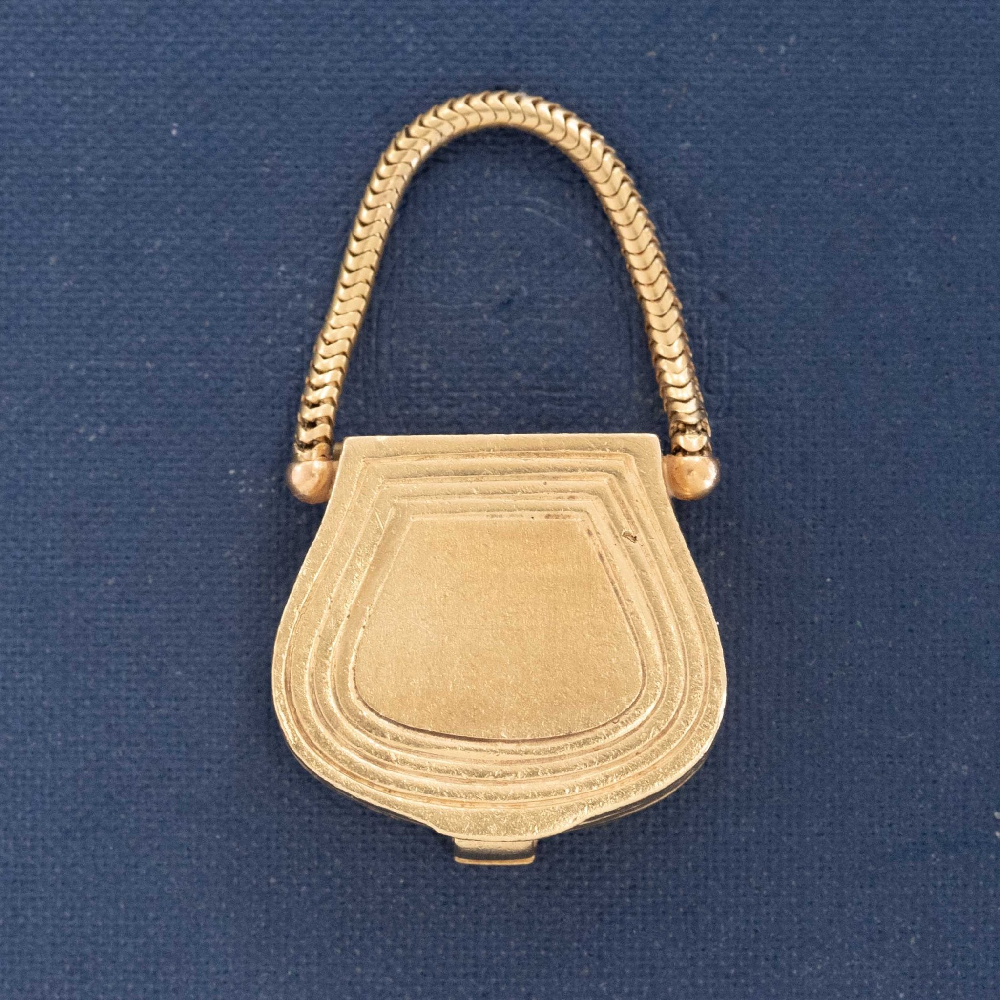 Vintage Purse Pill Box Pendant