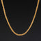 Vintage Quad Curb Link Chain, 21kt