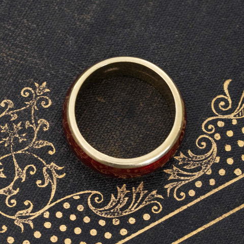 Vintage Red Enamel Band by Tiffany & Co.