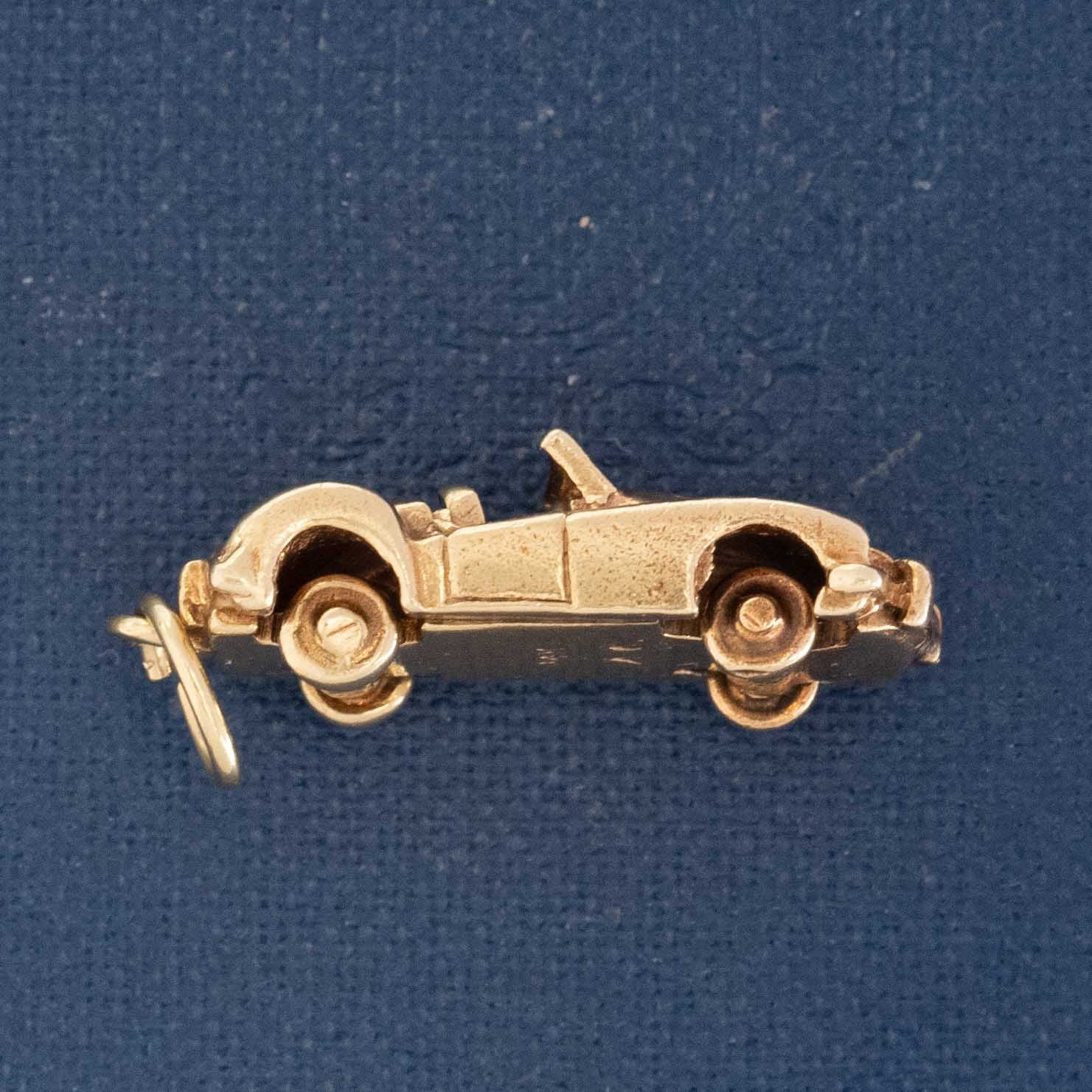 Vintage Retro Convertible Car Charm