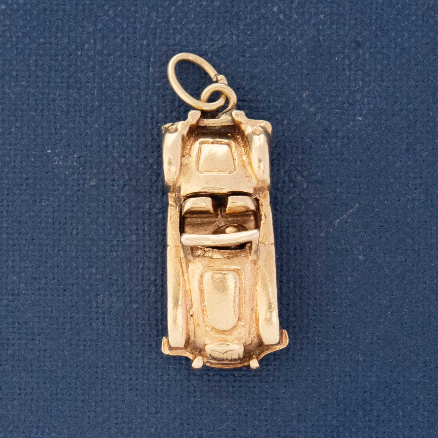 Vintage Retro Convertible Car Charm