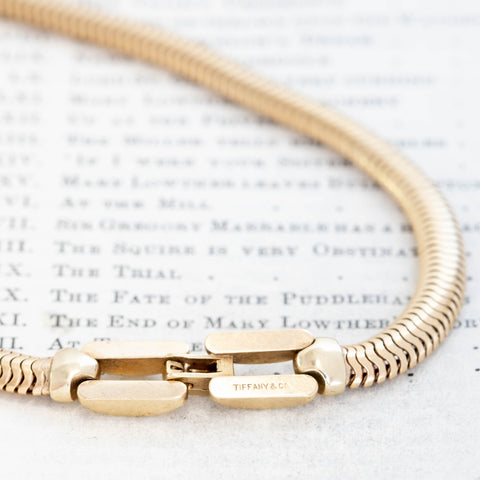Vintage Retro Snake Chain, by Tiffany & Co.