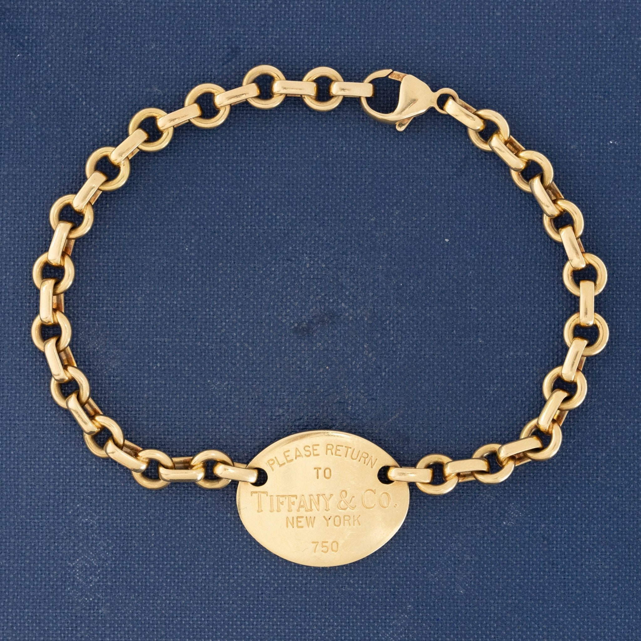 Vintage Return to Tiffany ID Tag Bracelet, by Tiffany & Co