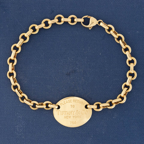 Vintage Return to Tiffany ID Tag Bracelet, by Tiffany & Co.