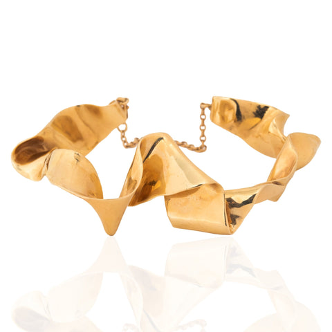 Vintage Ribbon Bangle