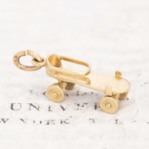 Vintage Roller Skate Charm