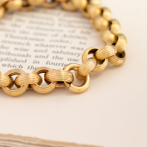 Vintage Rolo Chain Bracelet