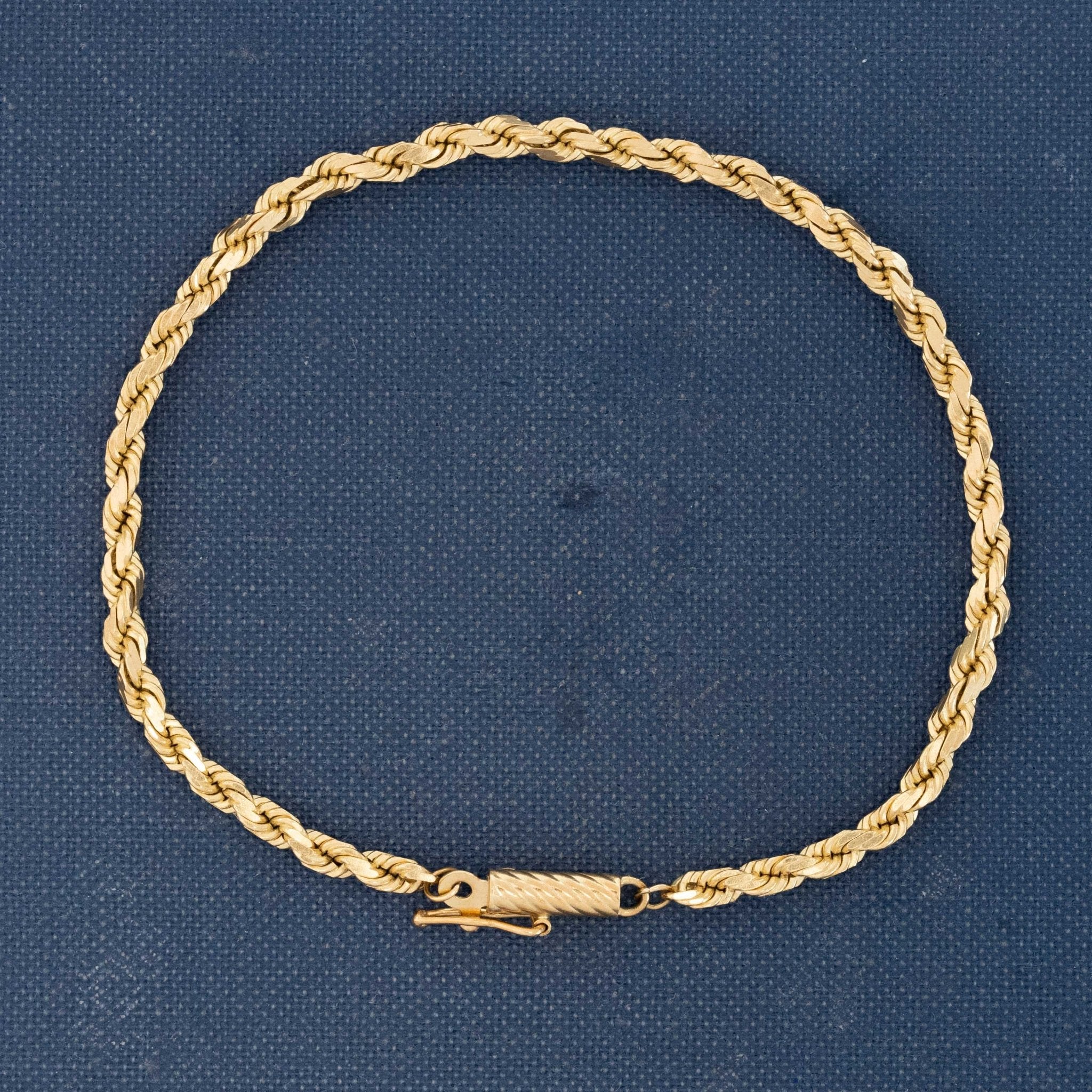 Vintage Rope Chain Bracelet