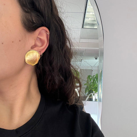 Vintage Rose Petal Earrings, by Tiffany & Co.