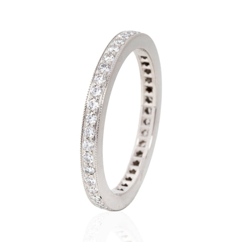 Vintage Round Brilliant Cut Diamond Eternity Band, by Tiffany & Co.