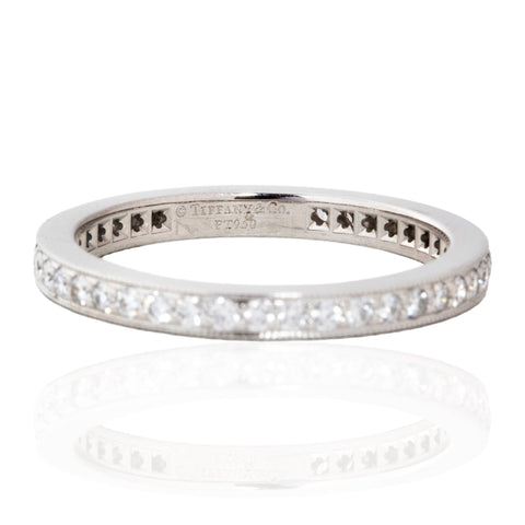 Vintage Round Brilliant Cut Diamond Eternity Band, by Tiffany & Co.