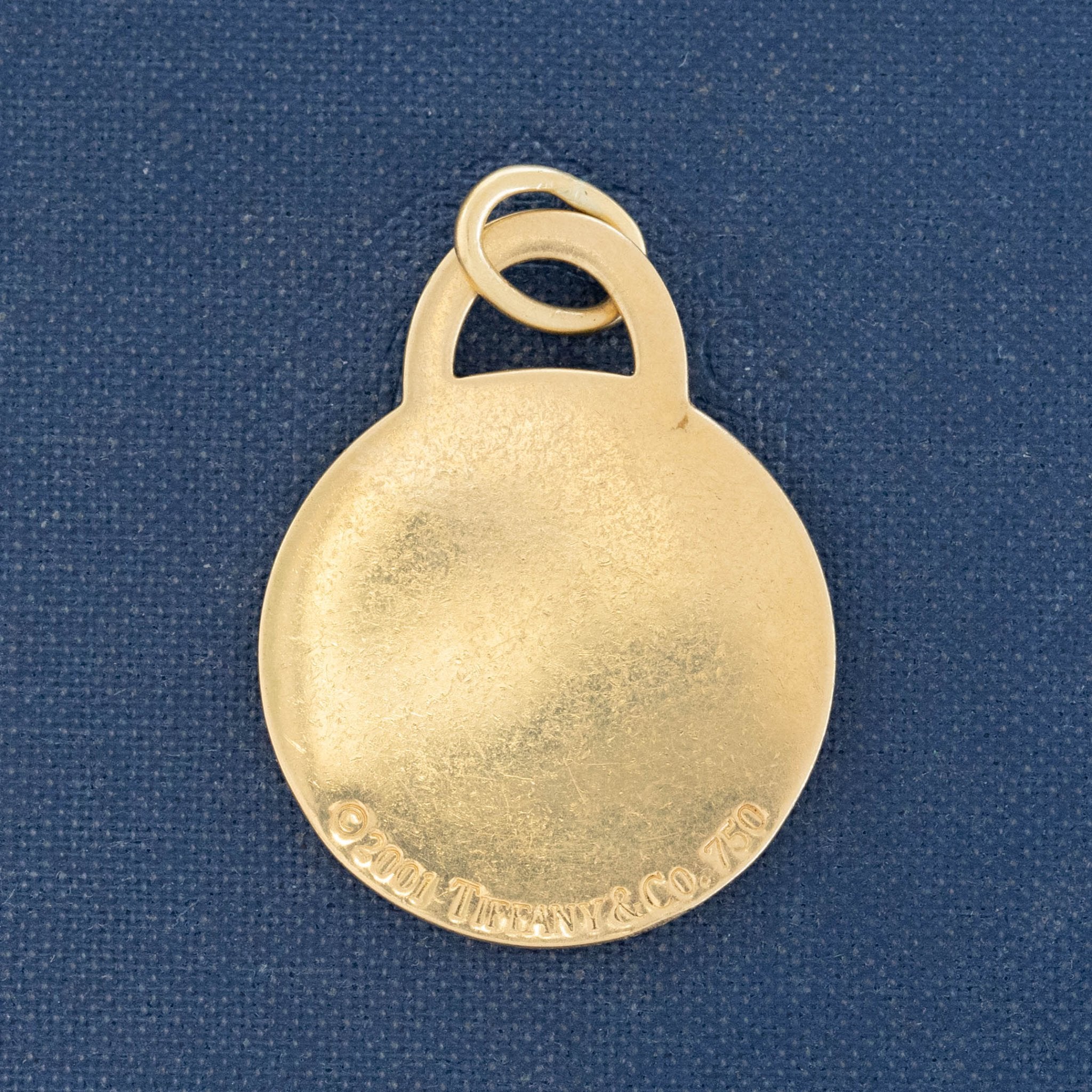 Vintage Round Dog Tag, by Tiffany & Co.