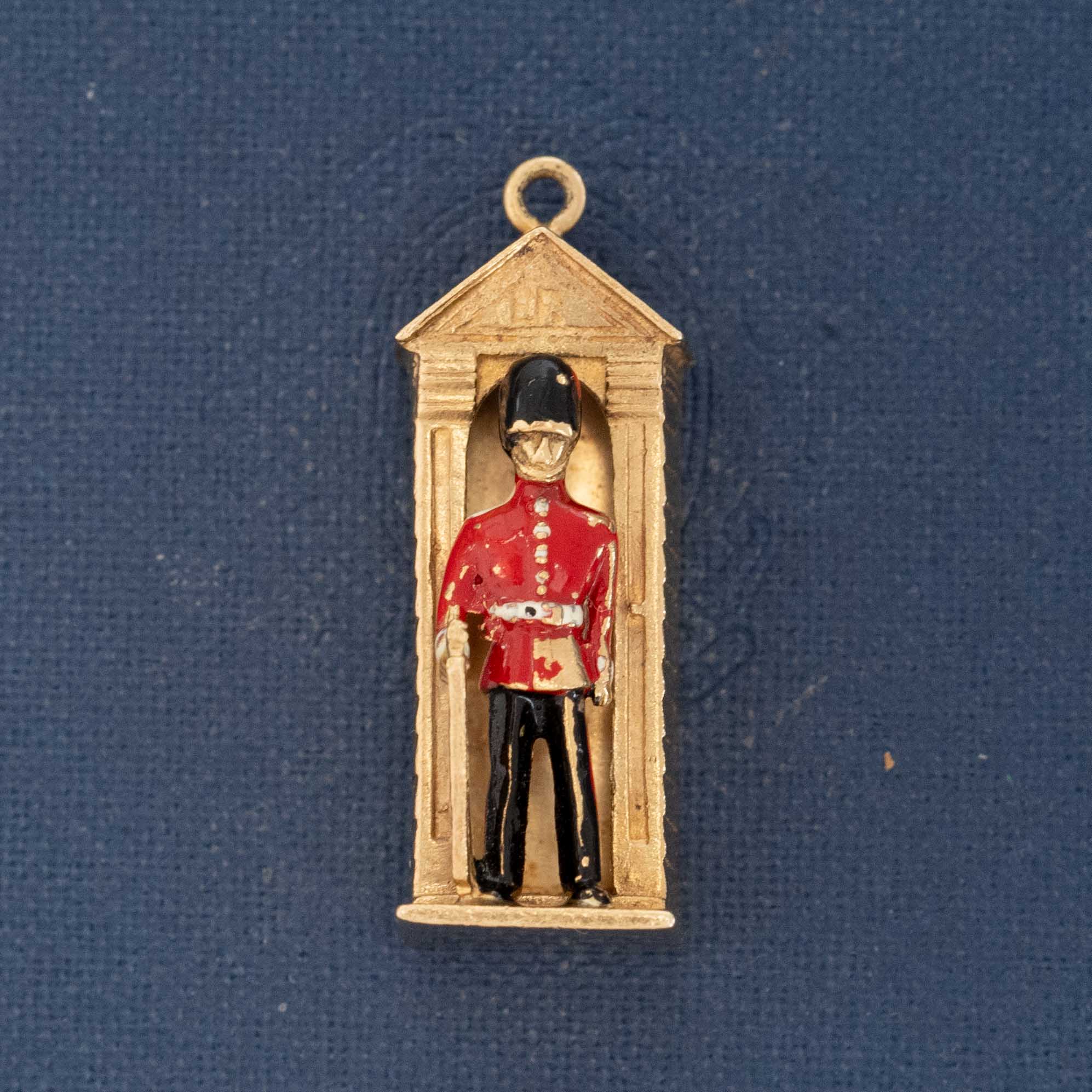 Vintage Royal Guard Charm, English