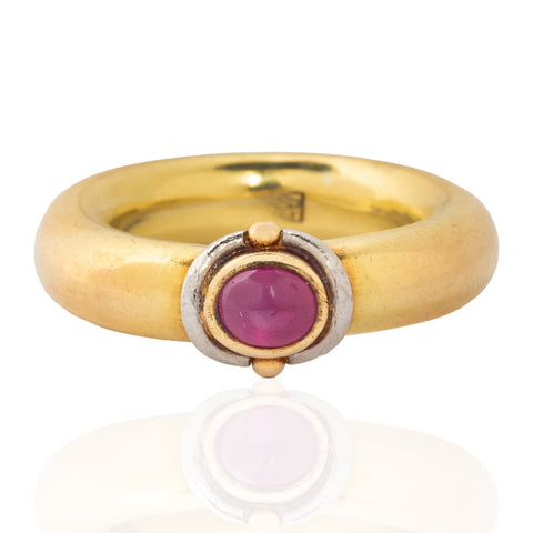 Vintage Ruby Donut Band