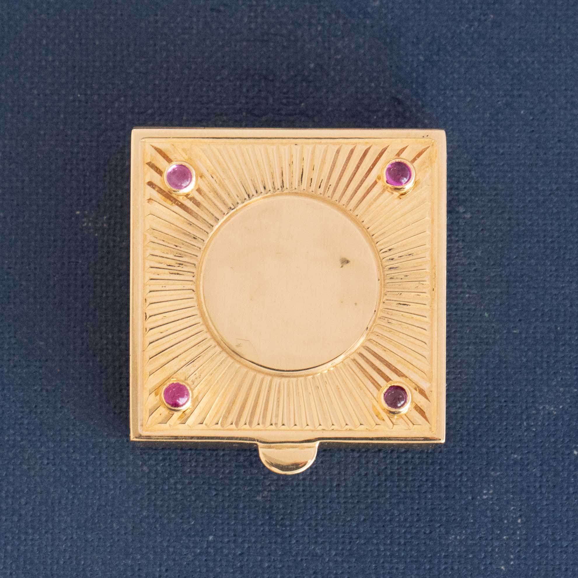 Vintage Ruby Pill Box, by Tiffany & Co.