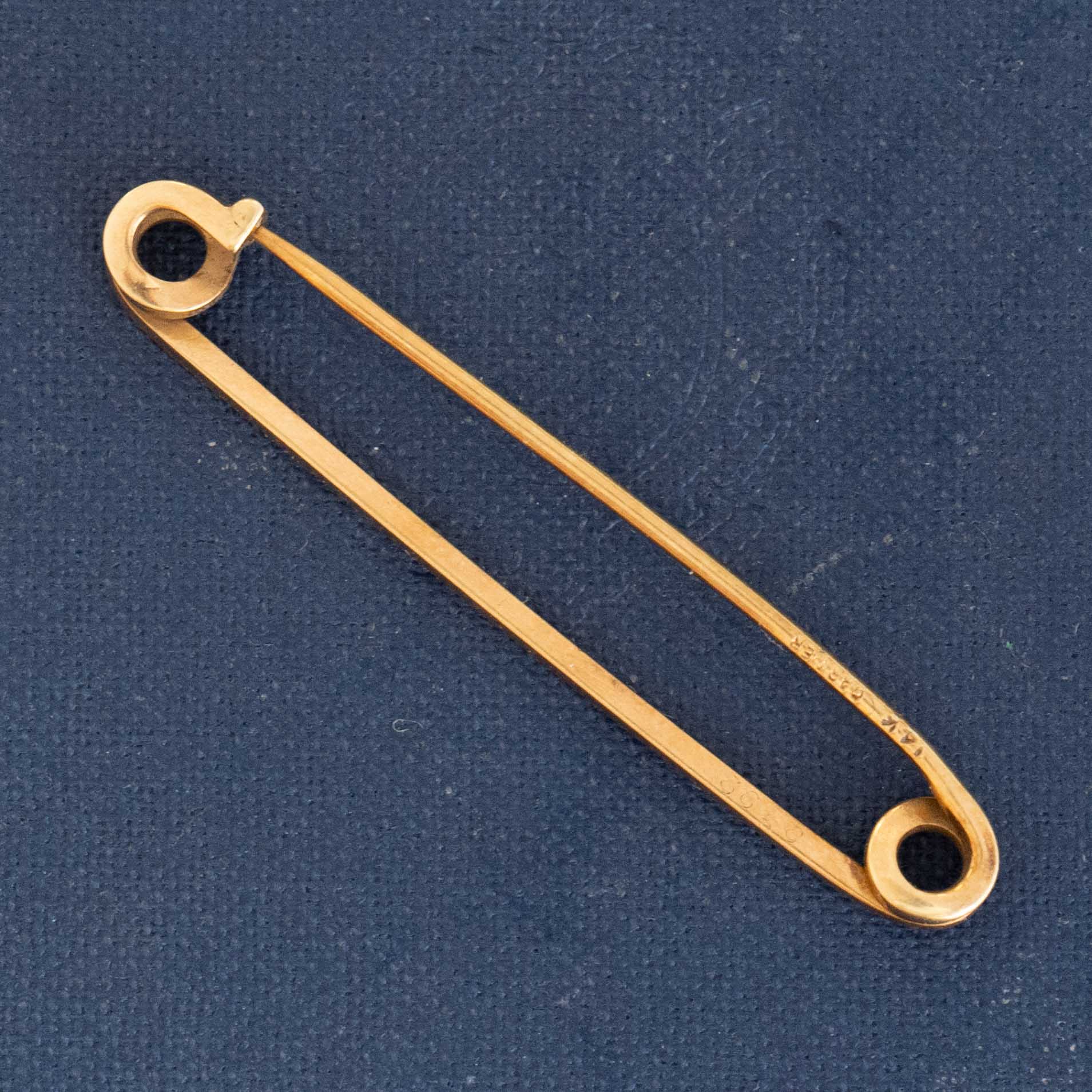 Vintage Safety Pin, by Cartier