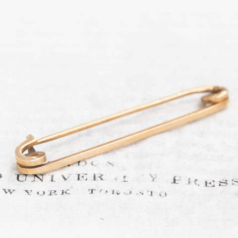 Vintage Safety Pin, by Cartier