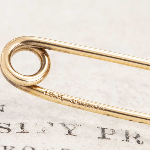 Vintage Safety Pin, by Tiffany & Co.