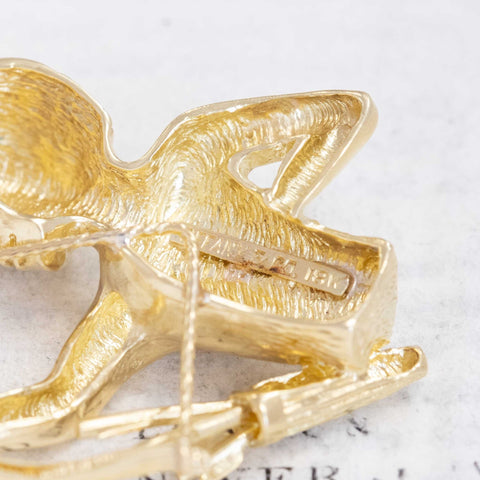 Vintage Cupid/Sagittarius Pendant, by Tiffany & Co.