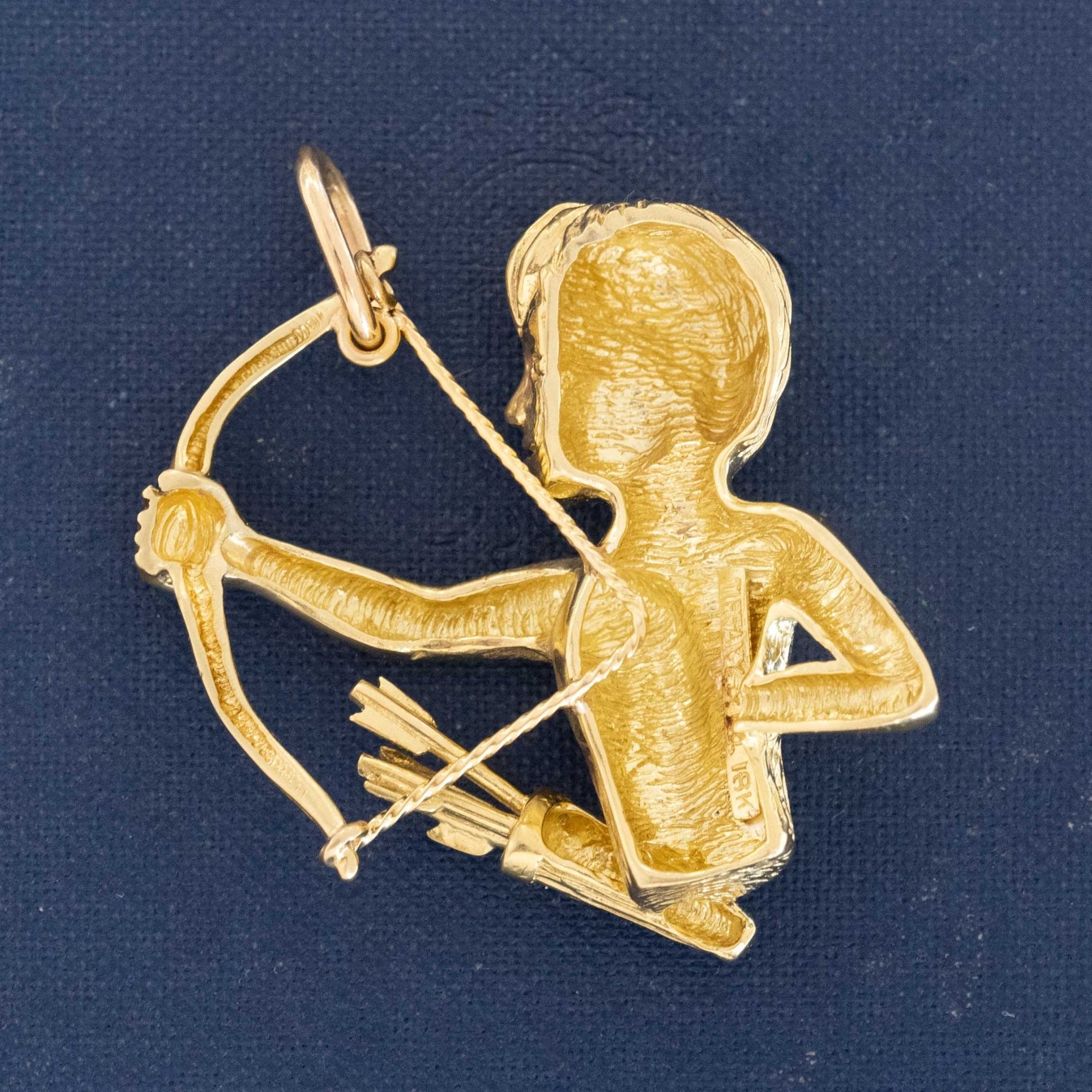 Vintage Cupid/Sagittarius Pendant, by Tiffany & Co.