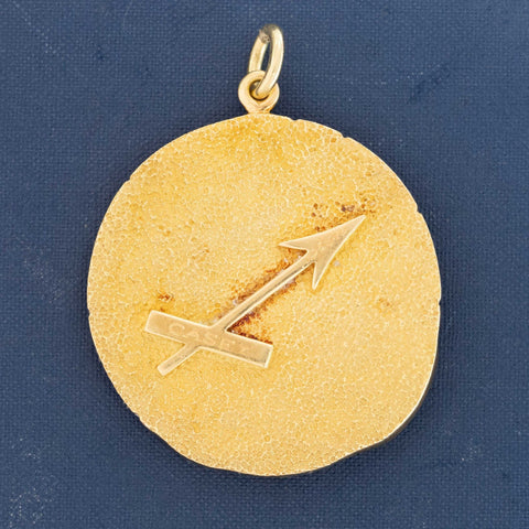 Vintage Sagittarius Zodiac Medallion, by Tiffany & Co.
