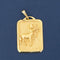 Vintage Sagittarius Zodiac Pendant