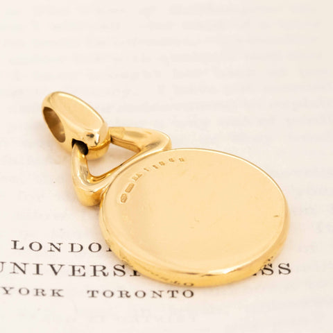 Vintage Sagittarius Zodiac Pendant by Bvlgari