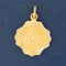 Vintage yellow gold St. Anthony de Padua charm