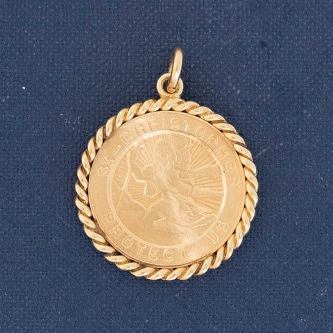 Vintage Saint Christopher Medallion, by Tiffany & Co.