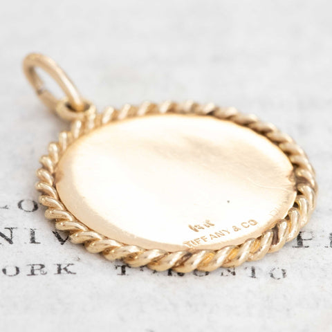Vintage Saint Christopher Medallion, by Tiffany & Co.