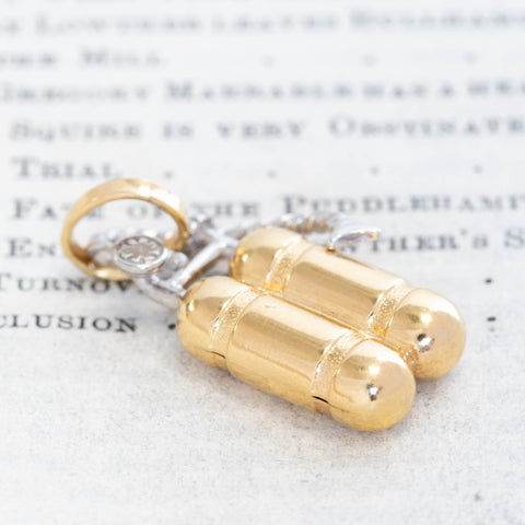 Vintage Scuba Tank Pendant