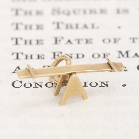 Vintage See-saw Charm