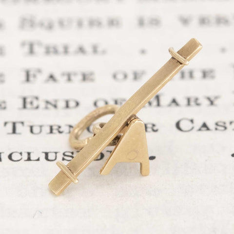 Vintage See-saw Charm