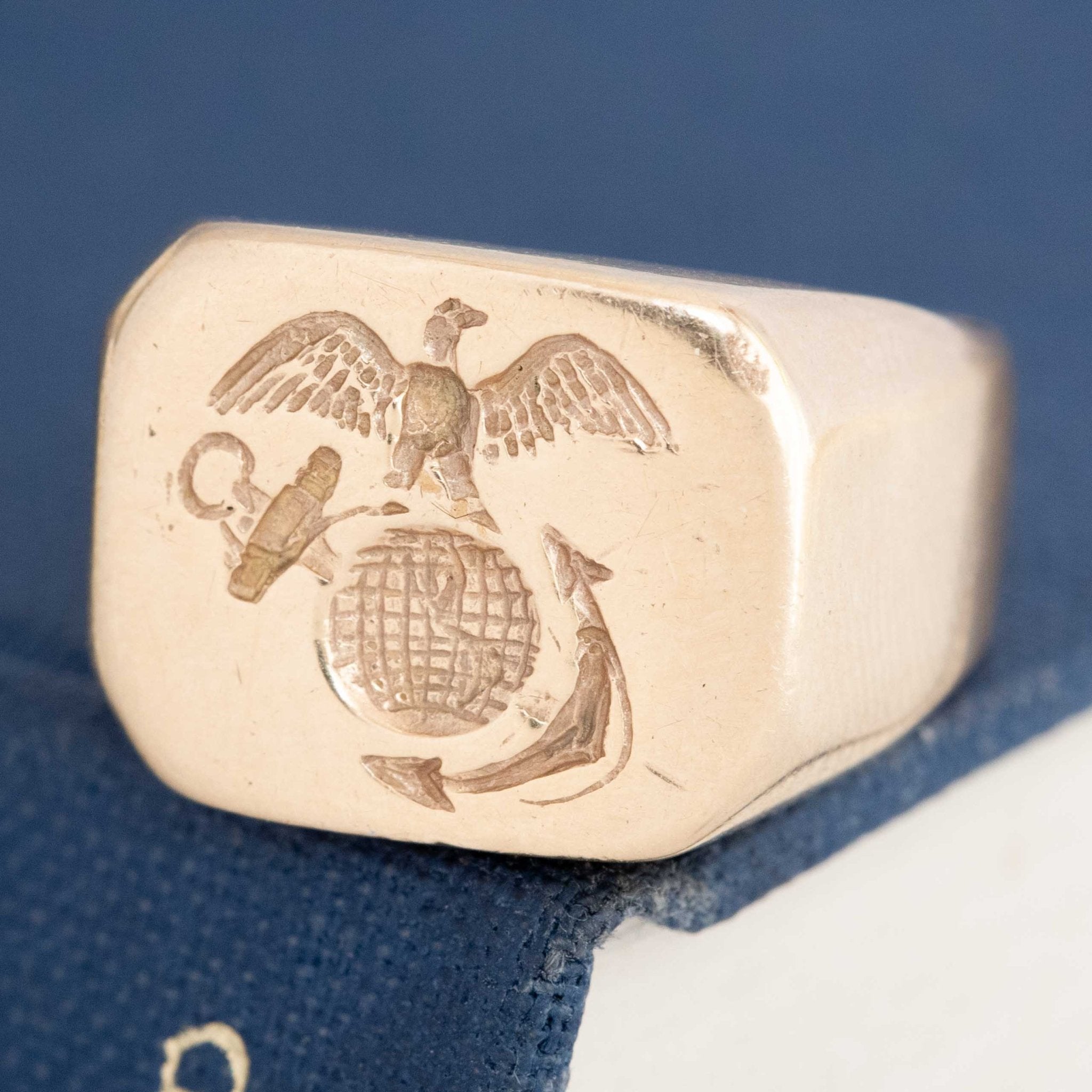 Vintage Semper Fi Signet Ring
