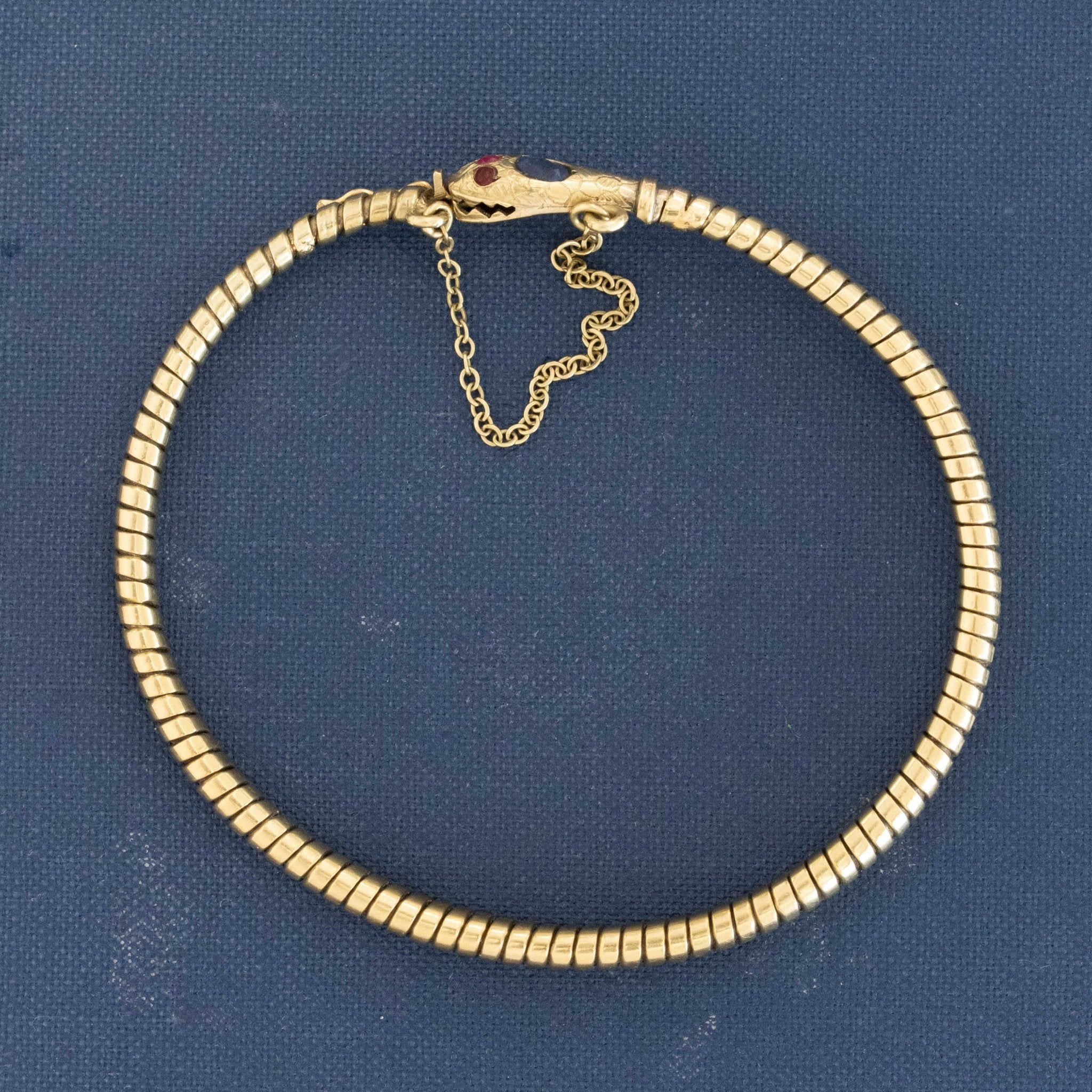 Vintage Serpent Motif Bracelet