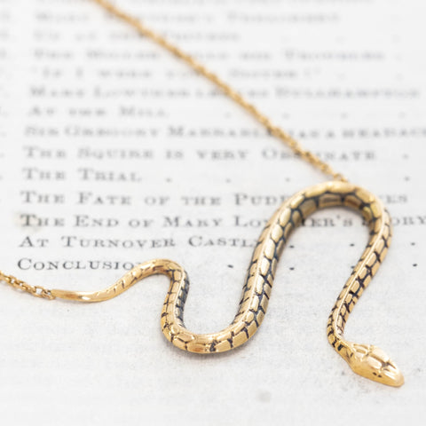 Vintage Serpent Necklace