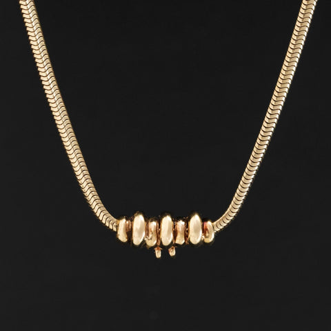 Vintage Serpent Slider Chain